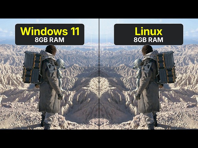 Windows 11 vs Linux on 8GB RAM – Who Wins?