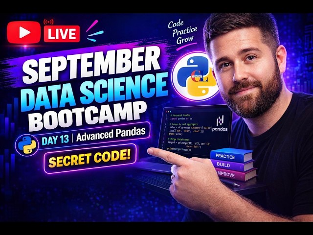 September Data Science Bootcamp  | Day 13 | Advanced Pandas