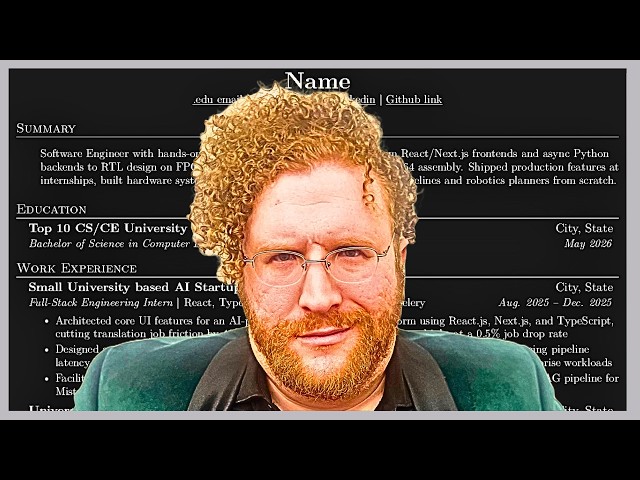 Software Engineer Jobs NEED This | Recruiter Reviews Resume