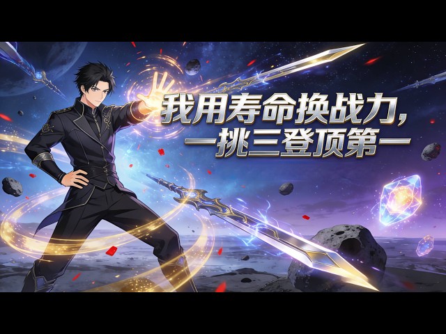 【Multi Sub】《我用壽命換戰力，一挑三登頂第一》1600年壽元自創絕學，武院大逃殺我獨尊#漫劇 #動態漫 #AI漫劇 #動漫 #動畫