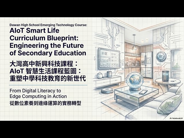 【物聯網課程】從數位素養到邊緣運算：大灣高中 AIoT 智慧生活課程藍圖全解析！ | Decoding the AIoT Curriculum at Dawan High School