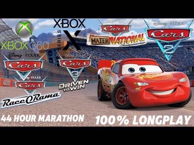 Completing all five Cars Video Games achievements in 100%