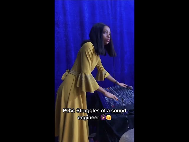 🎧 Struggles of a sound engineer 📷 Comfort Iniama