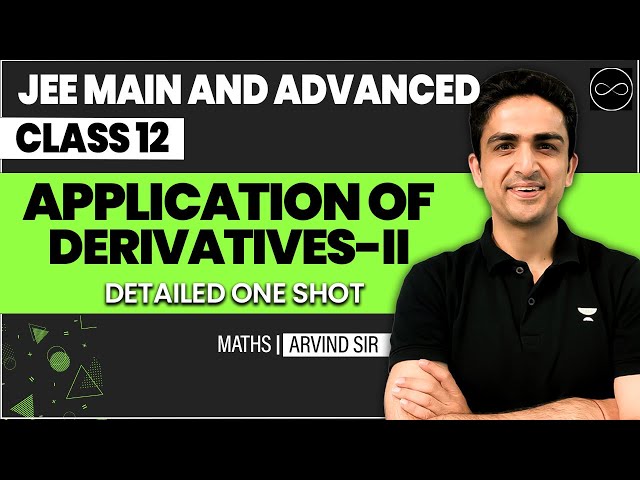 Application of Derivatives Class 12 | Monotonicity & Maxima Minima | JEE Main & Advanced