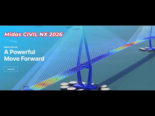 Midas Civil NX 2026