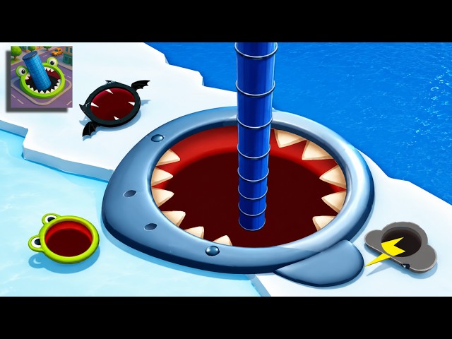Hole.io - Gameplay Walkthrough Tutorial Hole Evolution New Mobile Game (Android,iOS)