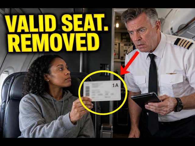 Woman Forced Out of First Class — They Didn’t Know the Flight Couldn’t Leave Without Her