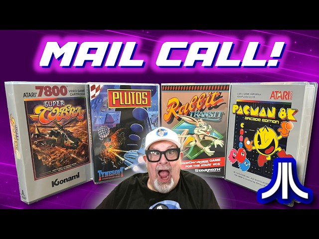 Amazing Atari 2600 & 7800 Homebrew Haul! Vintage Arcading Unboxing!