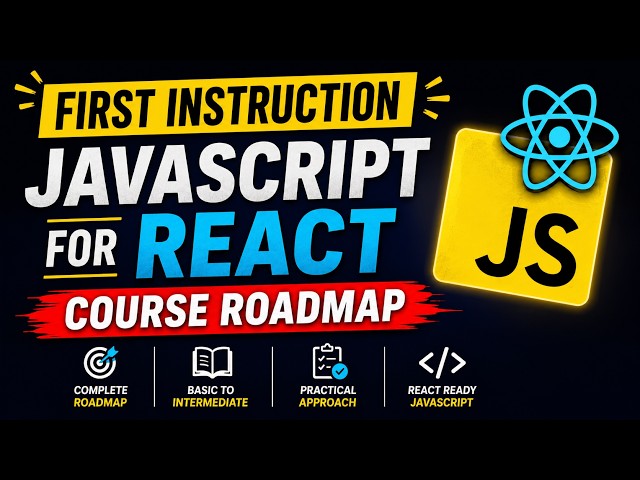 Script for React.js | First Instruction & Course Roadmap | Bangla