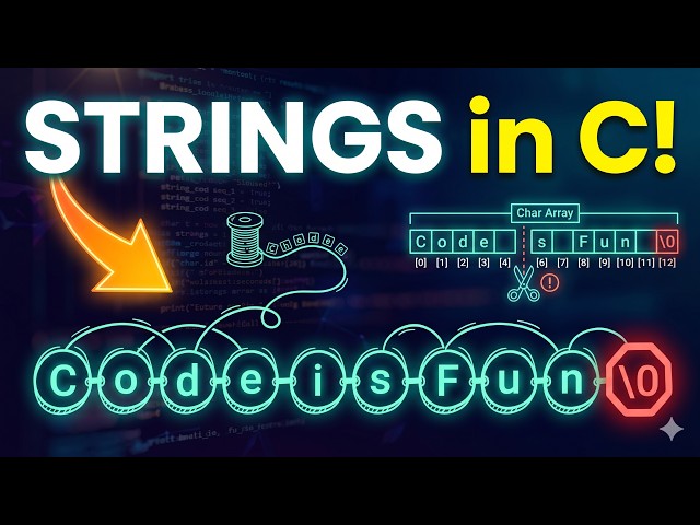 Strings in C | C Series #14