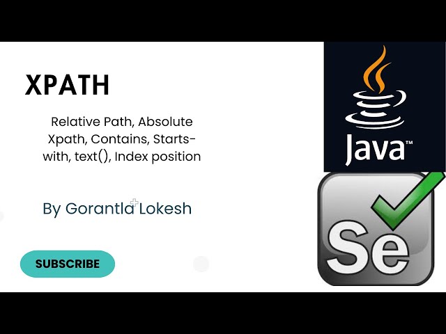 Selenium Java Tutorial 5: Xpath in Selenium Java | #selenium #java
