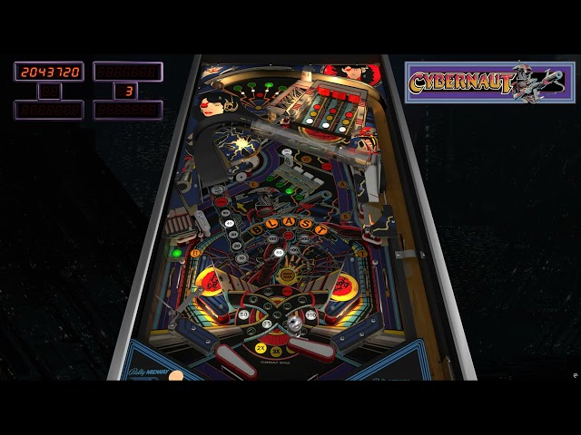 Cybernaut (Bally 1985) - Mecha Enron - VPX / Visual Pinball X