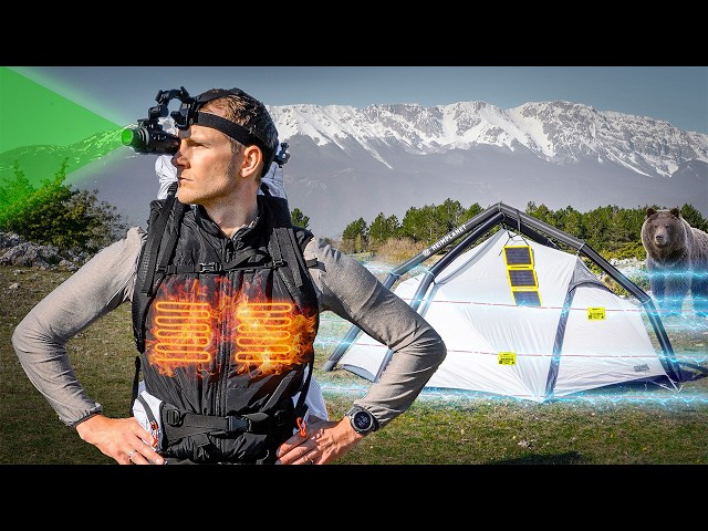 I Went Backpacking With the Most FUTURISTIC Gear