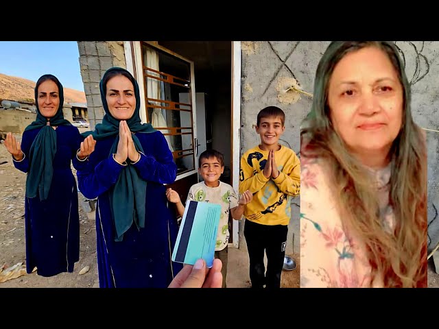A big help from Ms. Ema from Australia to pregnant Halima 