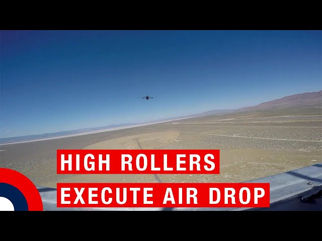 High Rollers execute air drop over Amedee Army Airfield