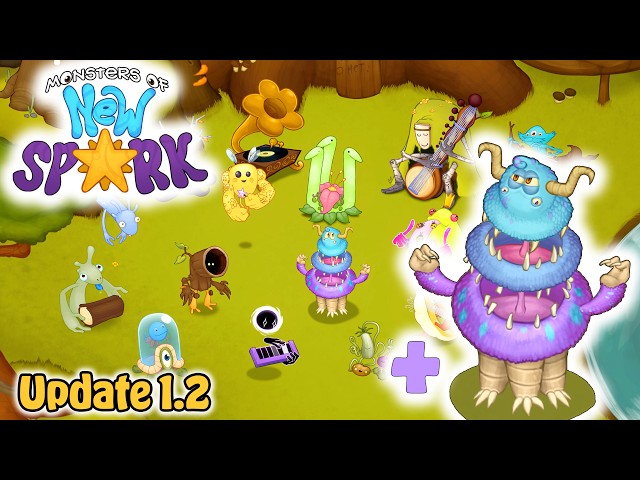 [MSM FANMADE] Monsters Of New Spark Update 1.2 - Grove Island + Wuhodhehgeck (Full Song)