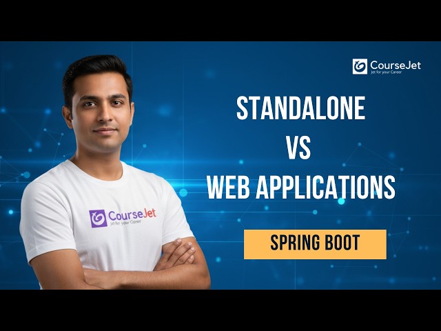Spring Boot Architecture | Standalone vs Web Applications | Create, Build & Deploy Projects