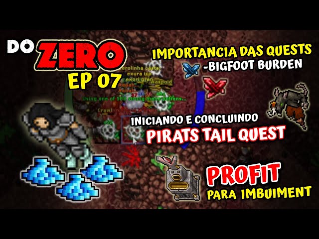 EK DO ZERO – TIBIA – EP 07 – Level 108 ao 117 | A IMPORTÂNCIA DAS QUESTS!!