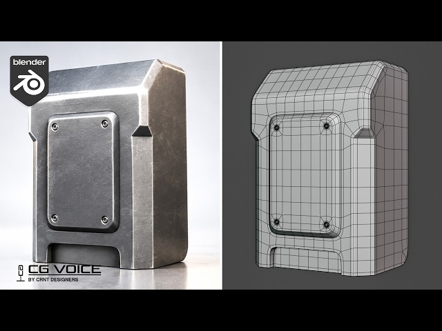 Blender Beginner Hard Surface Modeling Tutorial