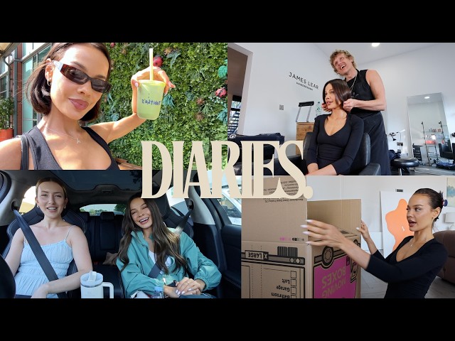 my last week in Manchester, new hair & home shopping! weekly diaries