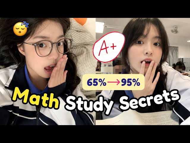 Math Study Methods of A+ Students | Become Better In Math Overnight 