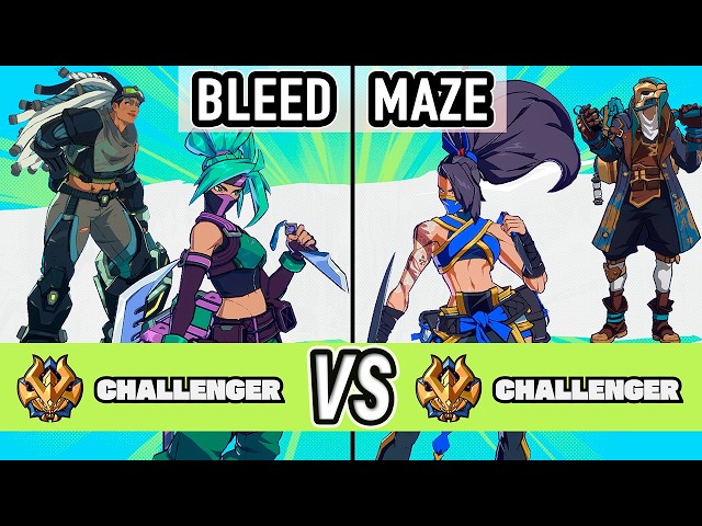 2XKO ▰ Bleed (Akali / Illaoi) vs Maze (Akali / Ekko) ▰ Akali DLC gameplay day 1