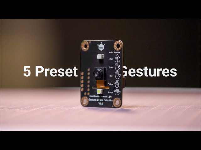 From Box to Build: DFRobot’s Gesture & Face Sensor! (5 Gestures, 10 Faces) - Arduino/RPi/ESP32