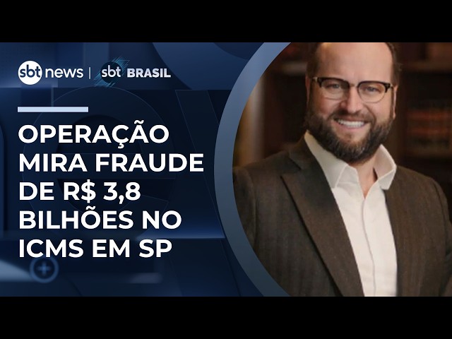 Operation investigates ICMS tax credit fraud in SP; losses reach R$ 3.8 billion | #SBTBrasil