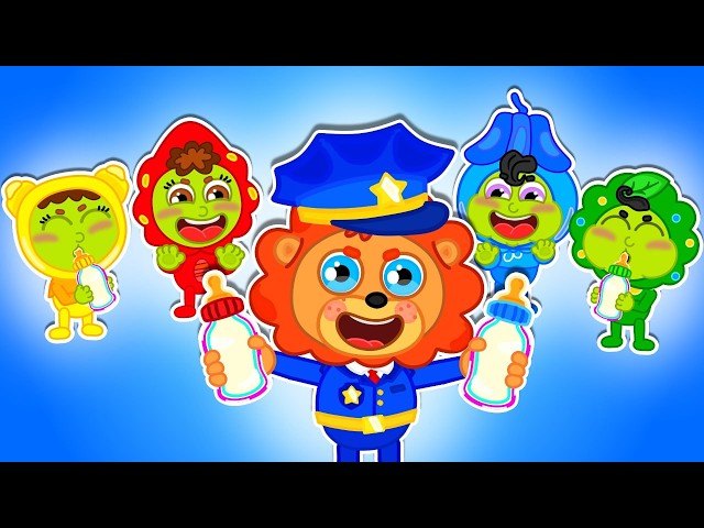 Little Leo | The Policeman and the Babies | Cartoons | Video for Kids