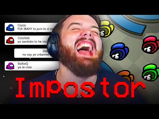 LA MEJOR PARTIDA DE MI VIDA | AMONG US CON COURTOIS, COSCU, PAPI GAVI, SILITHUR, MANUCHO, BARBEQ...