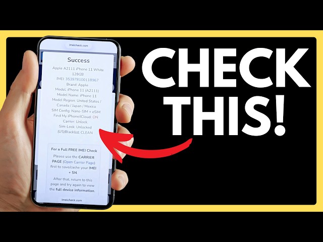 Buying a Used iPhone? Check This Secret Setting First!