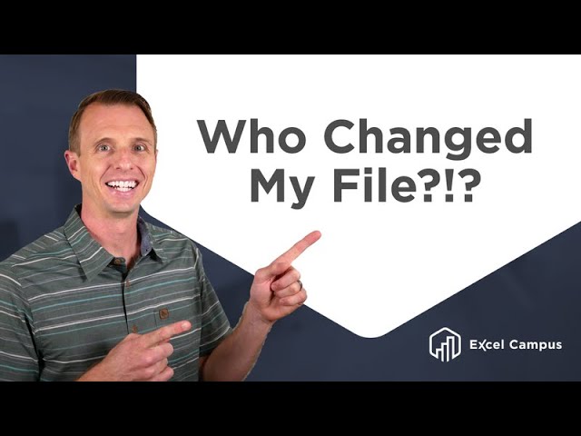 Show Changes and History of Edits from Multiple Users in Excel