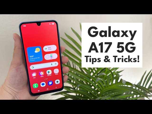 Samsung Galaxy A17 5G - Tips and Tricks! (Hidden Features)