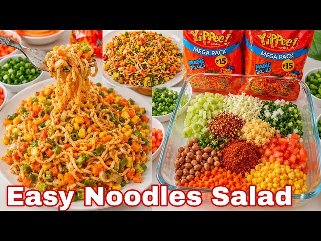 Easy Noodles Salad Recipe/Yipee Veg Noodles Salad Recipe/Noodles Recipe/Easy Recipe @ZalasKitchen 