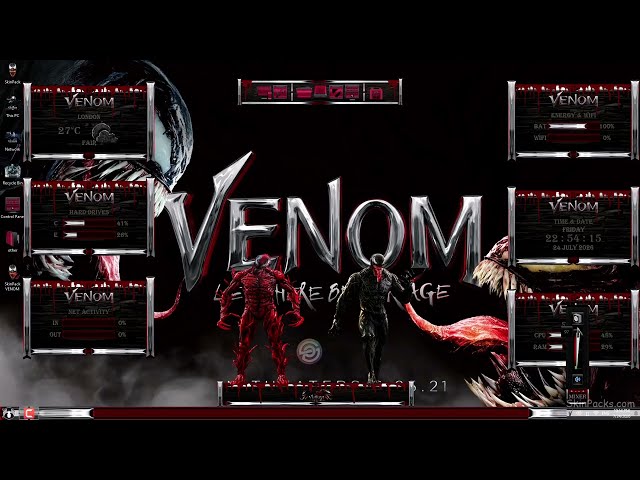 Venom Premium SkinPack for Windows 11