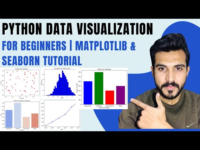 📊 Python Data Visualization for Beginners | Matplotlib & Seaborn Tutorial