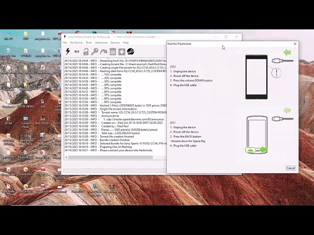 SONY XPERIA 10 IV(SOG07) FRP ANDROID VERSION 14 BY FLASHING NEW STOCK FIRMWARE 2025 New method