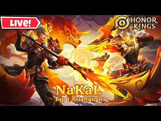 🔴LIVE |  Jungle Peak Grinding HONOR OF KING