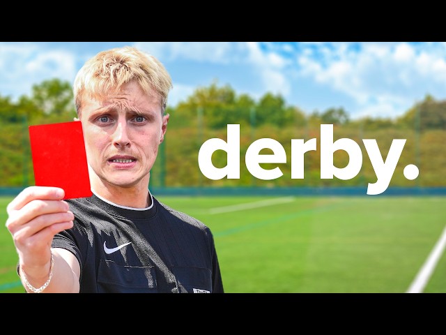 I Refereed A Football Local Derby