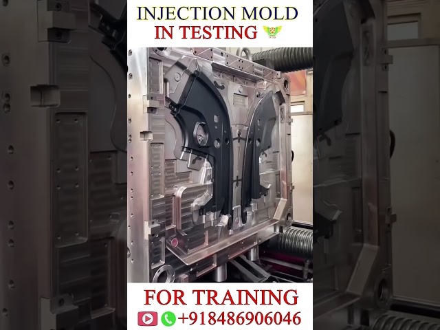 INJECTION MOULD DESIGN TRAIL | Plastic automobile mould designing #toolanddiedesigning #cimdesign