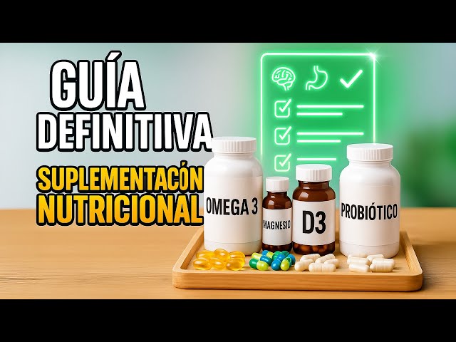 SUPLEMENTOS con respaldo científico: esto es lo que debes saber - Dr. Jorge Ángel