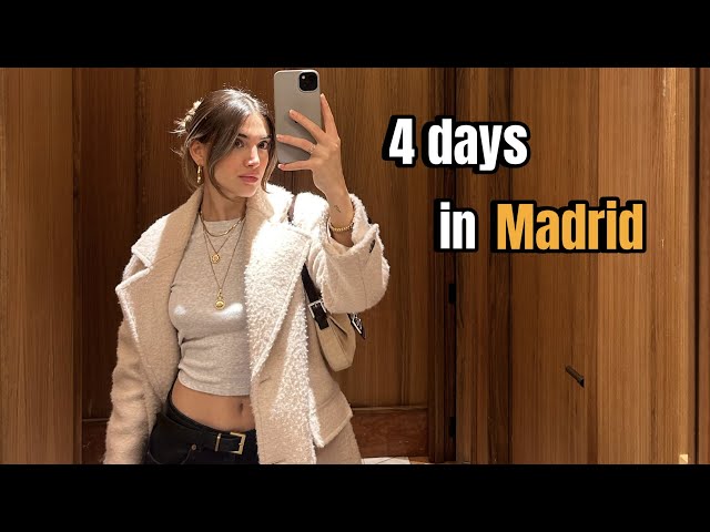 RUNNING AROUND MADRID !! *girls trip*