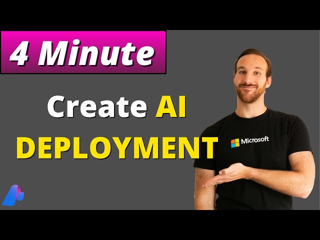 How to create AI model deployment | Microsoft Foundry