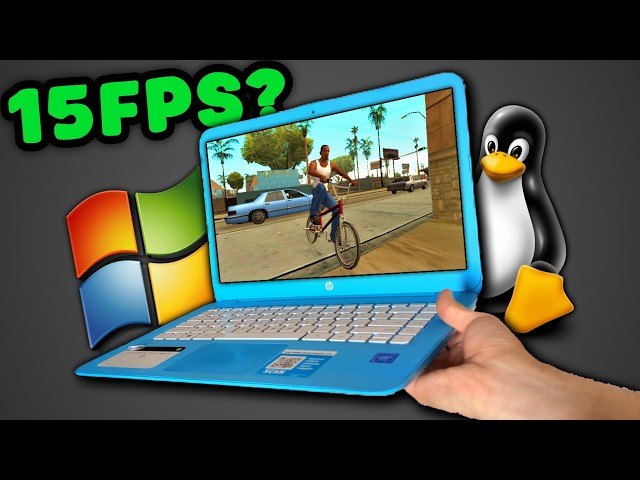 Neither WINDOWS nor LINUX can save this BOTTOM-OF-THE-BARREL LAPTOP 💀