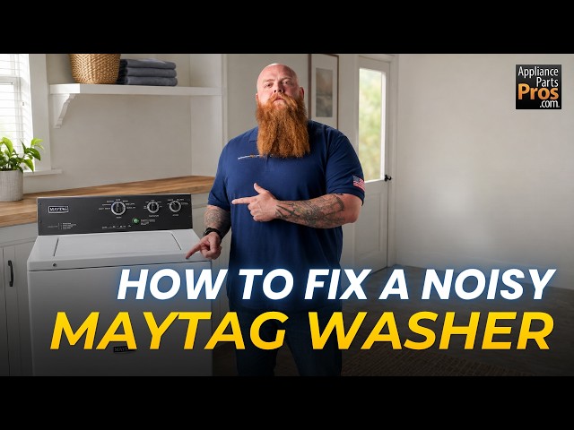 How to Test and Replace a Maytag Top-Load Washer Gear Case