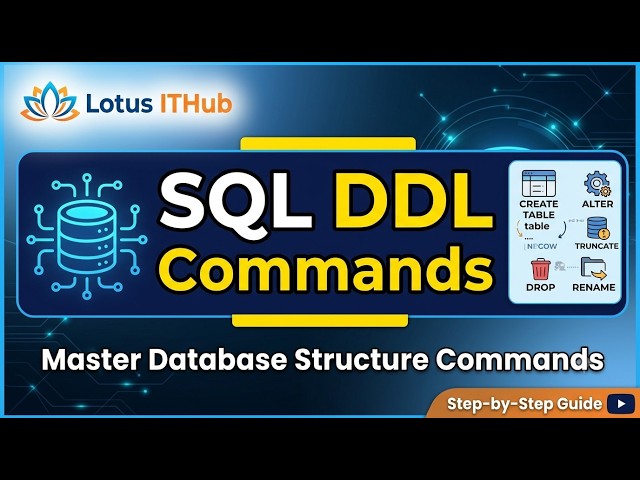 Oracle Database Tables - SQL DDL Tutorial