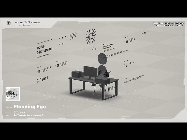 "works." 24/7 stream : work music radio