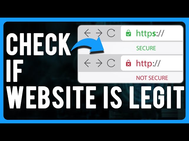 How to Check if Website is Legit (Legit or Scam?)