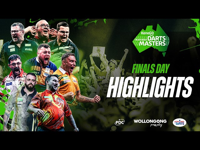 FAIRYTALE TRIUMPH! 🏆 | 2026 KenoGO Australian Darts Masters | Finals Day Highlights