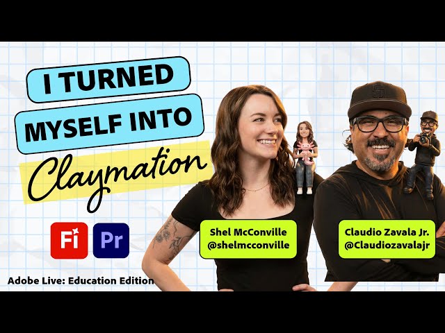 From Photo to Claymation: Transform Yourself with Firefly & Premiere Mobile